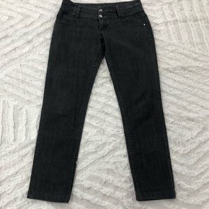 Straight Leg Black Stretchy Lole Jeans Size 10